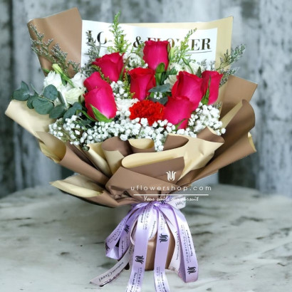 Endless love: bouquet of...