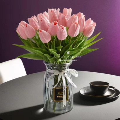 20 Stems of Pink Tulips...