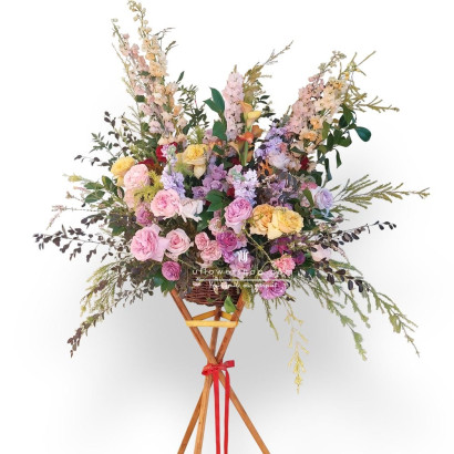 Ascending Success Flower Basket