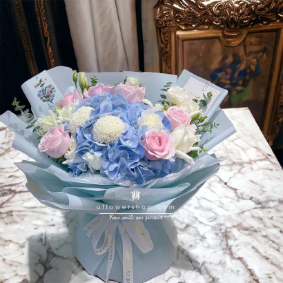 Refreshing Hydrangea Bouquet