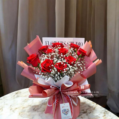 Eternal Love Red Rose Bouquet