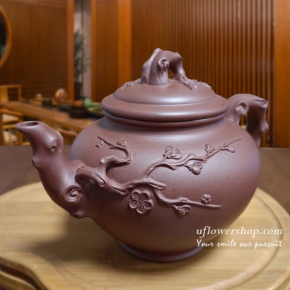 紫砂茶壺- 報春壺