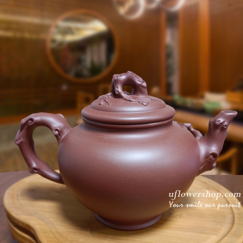紫砂茶壺- 報春壺