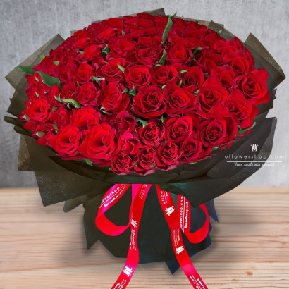 Proposal Bouquet - 99 Roses