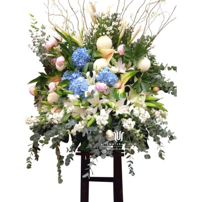 Condolence  Flower Basket -...