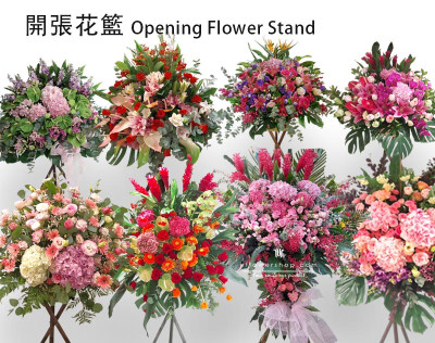 Opening Flower Basket