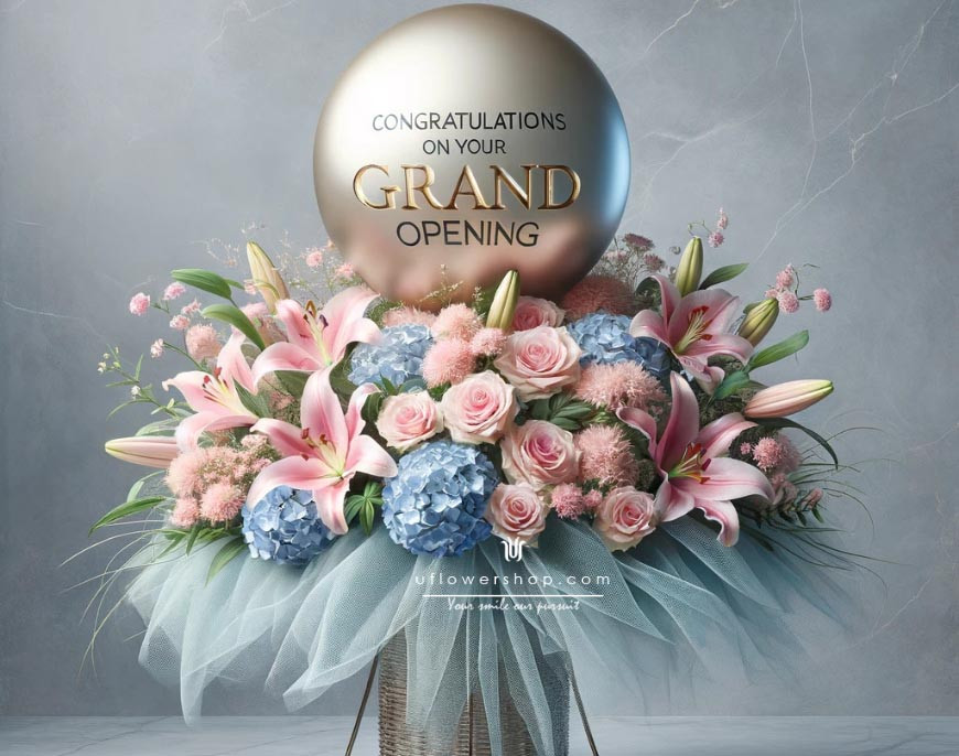 Ordering Details and Frequently Asked Questions for Grand Opening Flower Baskets