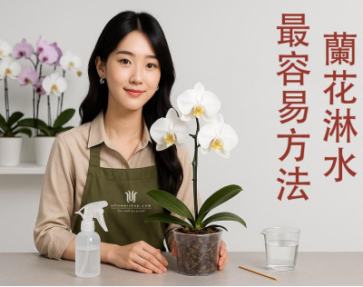 蘭花點淋水？專家教你最易方法 新手必學的「防爛根」秘訣